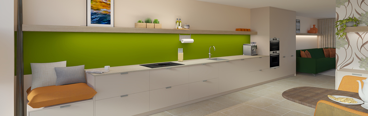 keuken nieuwbouw woning met veel werkblad Onafhankelijk advies voor keuken en badkamer